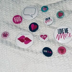 Victoria's Secret/Pink vintage Love and Heart Button Collection!